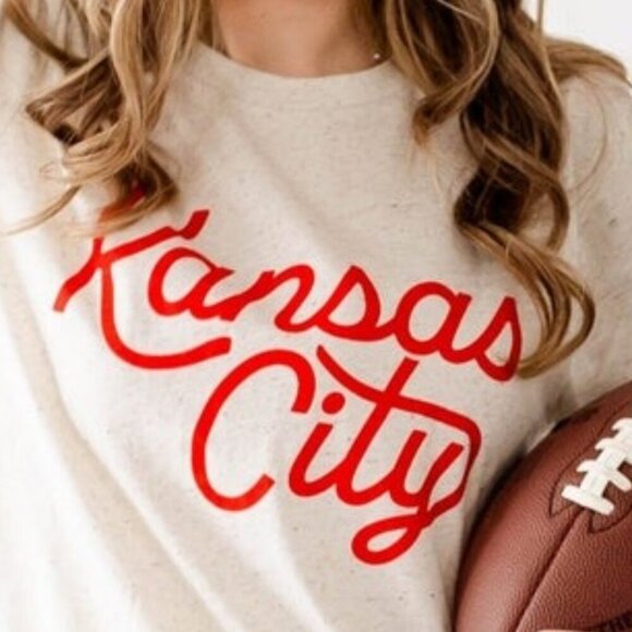 Kansas City Script Kansas City Chiefs Football Fan Classic Graphic Team Pride 91 - Picture 2 of 5